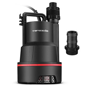 Tenzzola sump pump outlet view for quick drainage in pools and basements