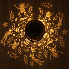 Tepaken frog lantern for garden pathway creates inviting evening glow