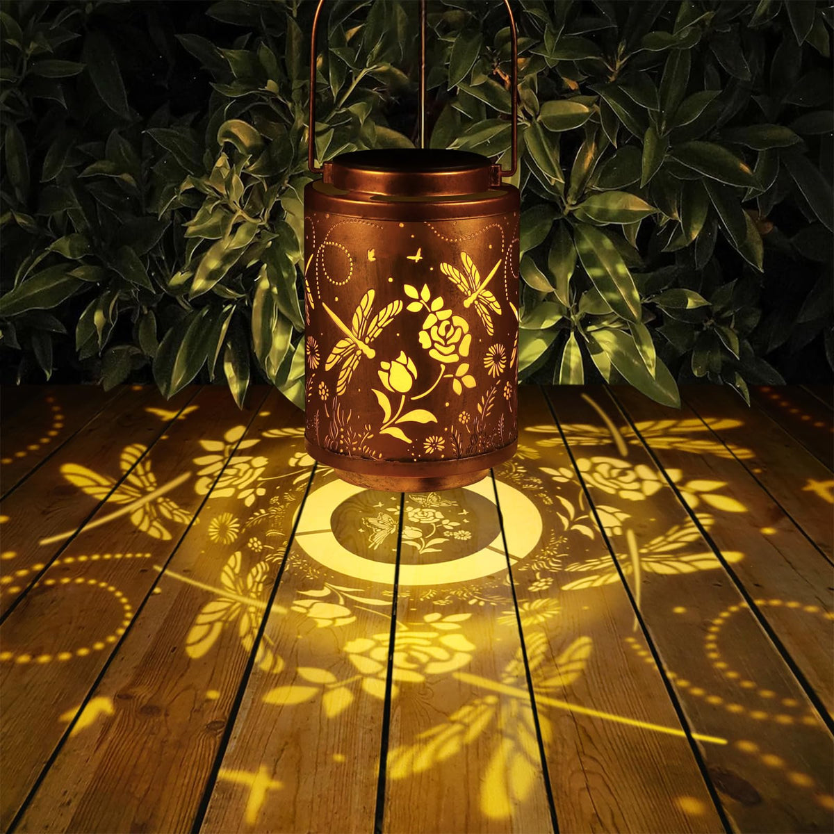 Tepaken IP65 waterproof lantern withstands rain while illuminating pathways