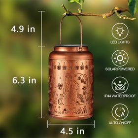 Tepaken outdoor lantern IP65 waterproof design withstands rain