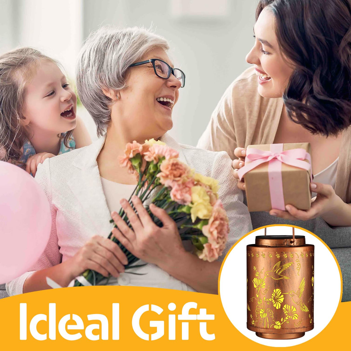 Tepaken gift-ready lantern makes a thoughtful present for special occasions.