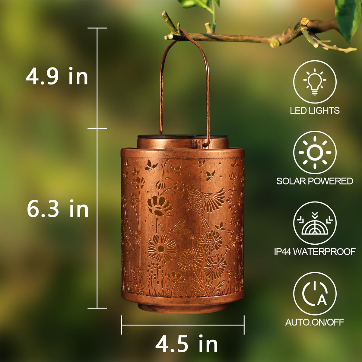 Tepaken lantern suitable for hanging on trees or tabletop display