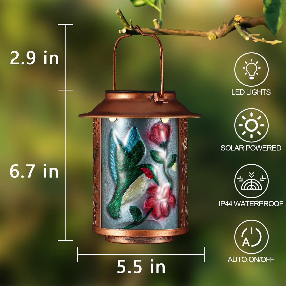 Tepaken timeless outdoor lantern blending classic design with solar tech
