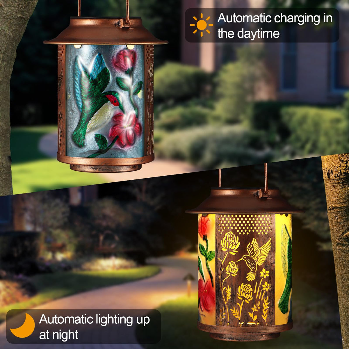 Tepaken waterproof lantern suitable for patio in any weather