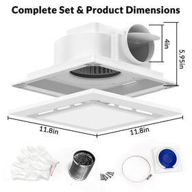 TEPU flexible control lets you operate fan and light independently or together