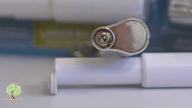 Teravan extender-color-options show white, chrome, gold, and black finishes.