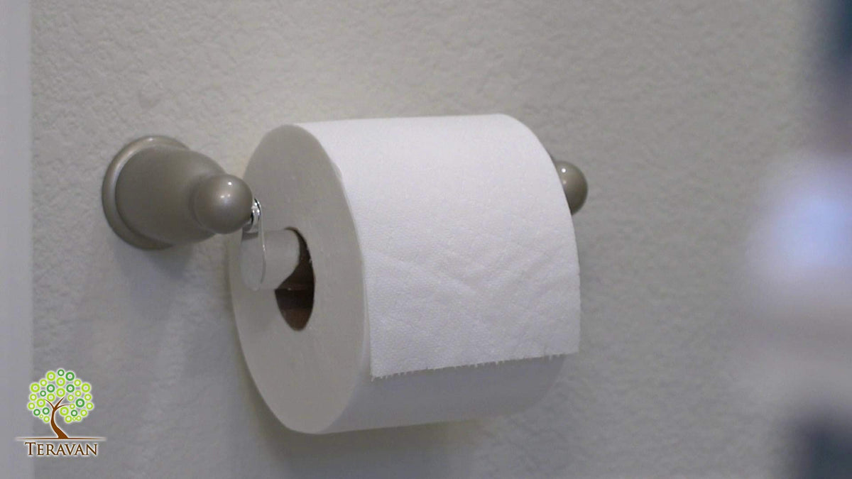 Teravan extender-downward rotation demonstrates space-saving position.