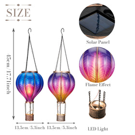 Teresa's Collections flickering flame effect adds candlelike ambiance outdoor