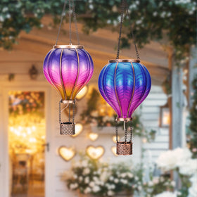 Teresa's Collections waterproof plastic lantern withstands weather while lighted
