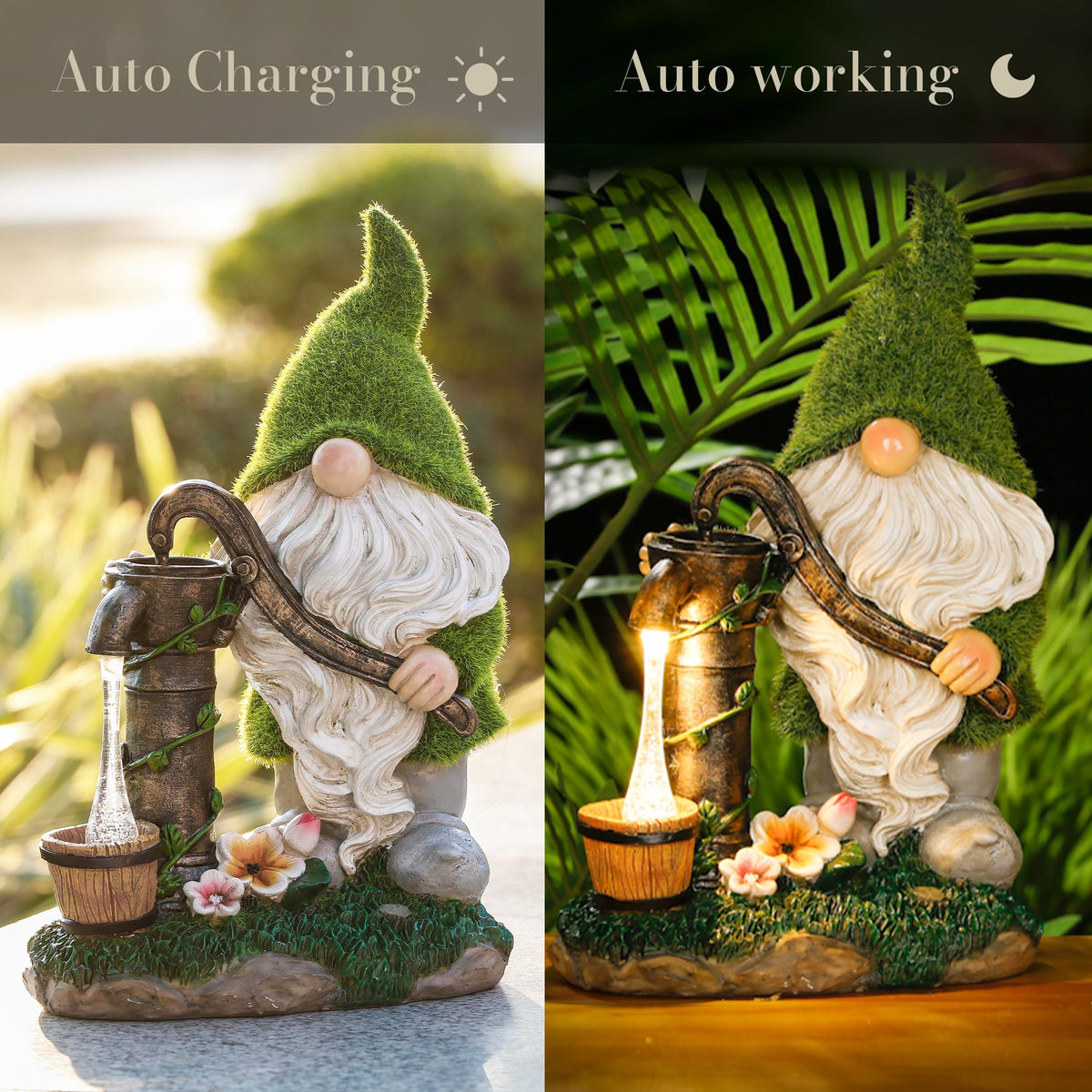 TERESA'S COLLECTIONS gift for dad and mom enhances outdoor spaces with whimsy.
