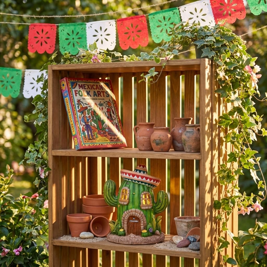 Teresa's Collections front-yard accent brings Cinco de Mayo charm to porches.