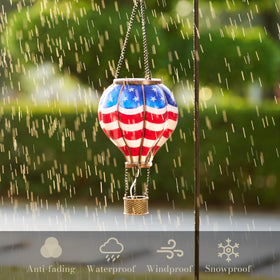 TERESA'S COLLECTIONS durable outdoor lantern for year-round use on patios, porches, or trees.