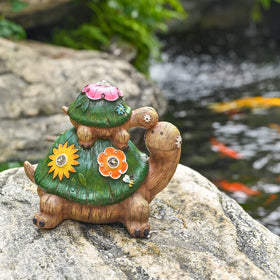 Teresa's Collections turtle garden decor enhances front yard, patio, and porch appeal.