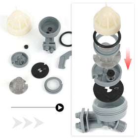 TERGTIRY nozzle venturi features sturdy construction for long life.