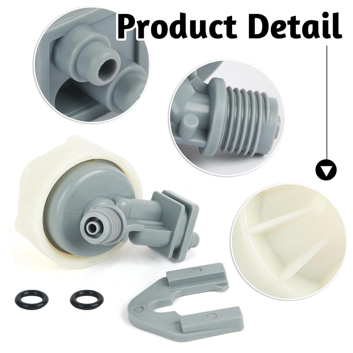 TERGTIRY pressure-tested nozzle delivers consistent performance.