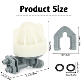 TERGTIRY nozzle venturi assembly enhances system efficiency.