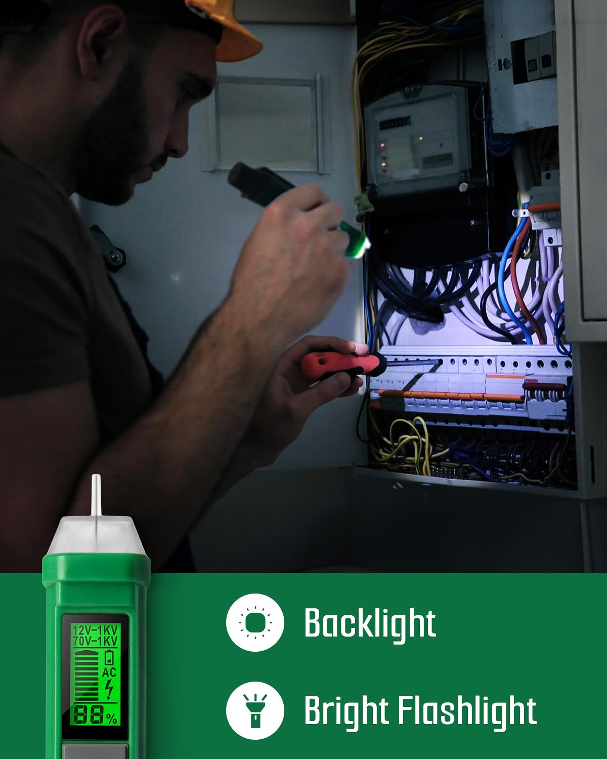 TESMEN TN-213 high-low sensitivity supports general and outdoor low-voltage testing
