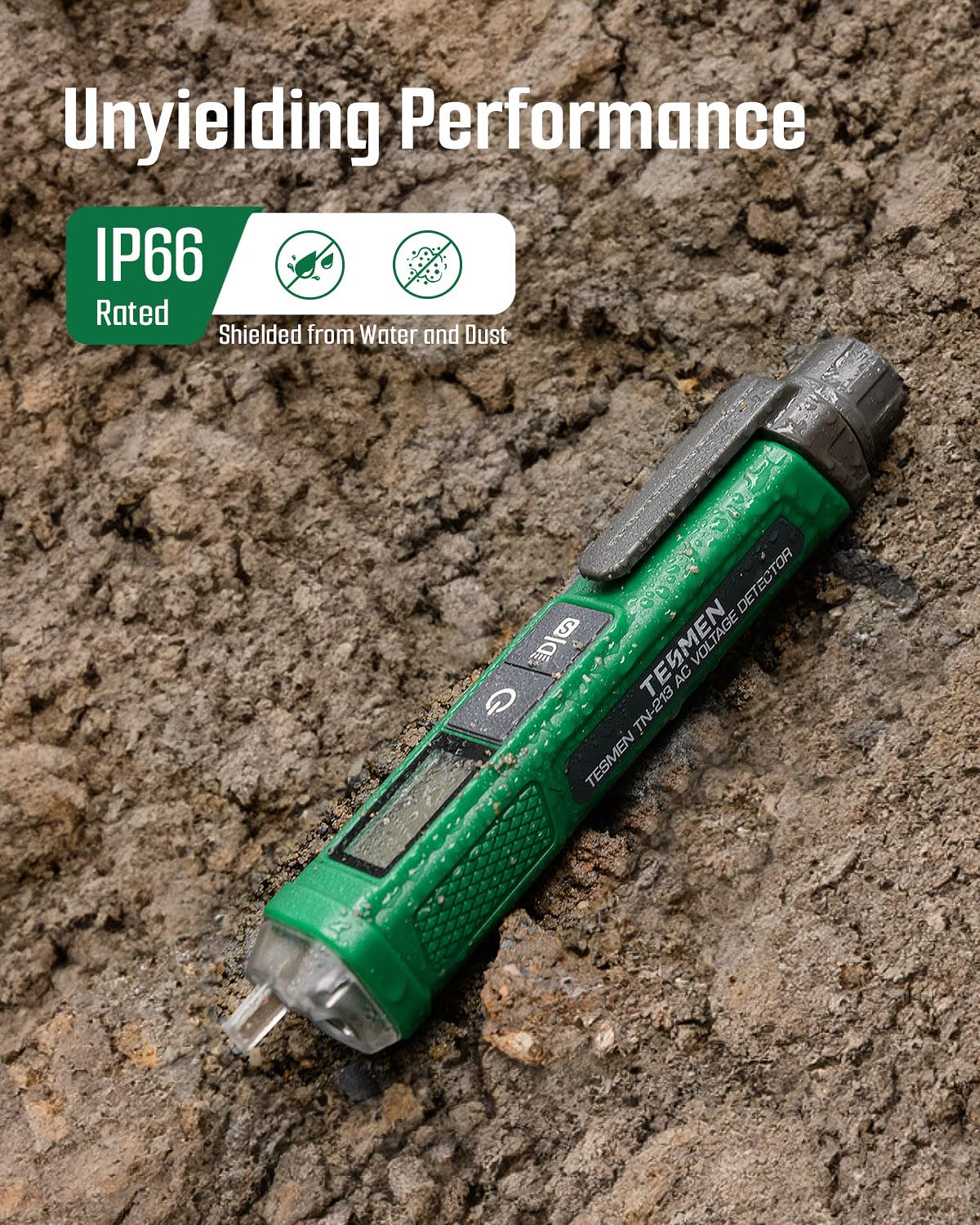 TESMEN TN-213 IP66 rating provides waterproof and dustproof protection