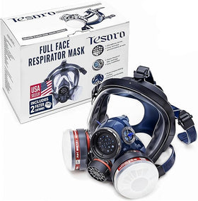 Tesoro Moda anti-fog lens maintains clear visibility during work.