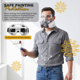 Tesoro Moda dust and aerosol protection for woodworking or spray work