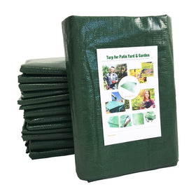 Tespher outdoor table tarp protects furniture from moisture