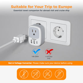 TESSAN universal compatibility across Europe including France, Germany, Italy, and Spain