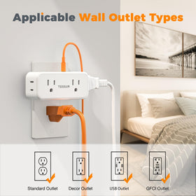 Integrated surge protection safeguards electronics from power spikes