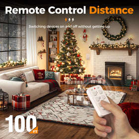 Close-up of the TESSAN remote-control device for easy control