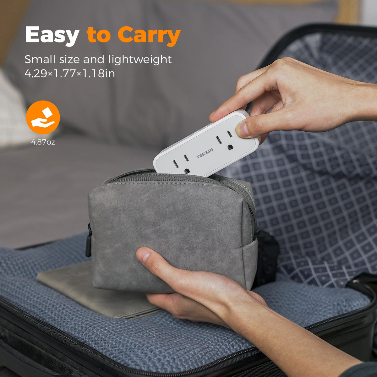 1875W max rating supports multiple devices safely.