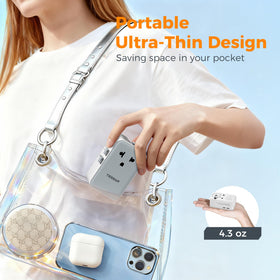 TESSAN compact design fits easily in luggage