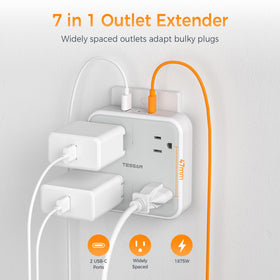 TESSAN USB-C port enables quick charging for phones and tablets