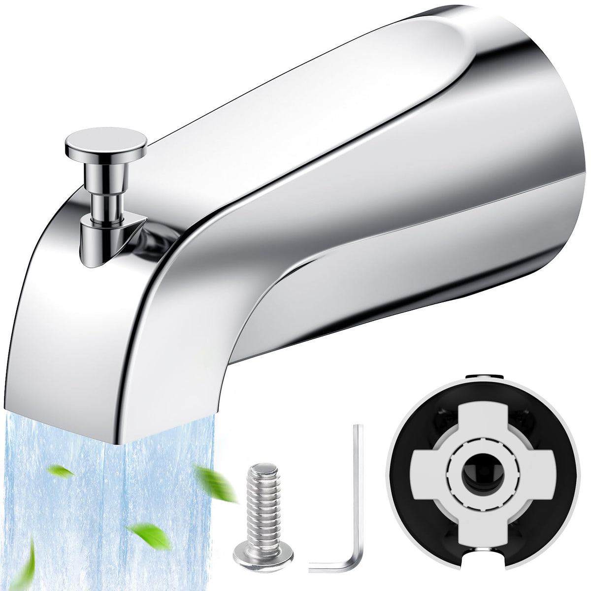 Heavy-duty metal construction resists rust in humid bathrooms