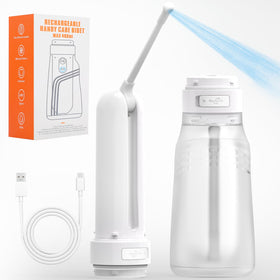 Texpot portable bidet with 400 ml bottle for travel hygiene.