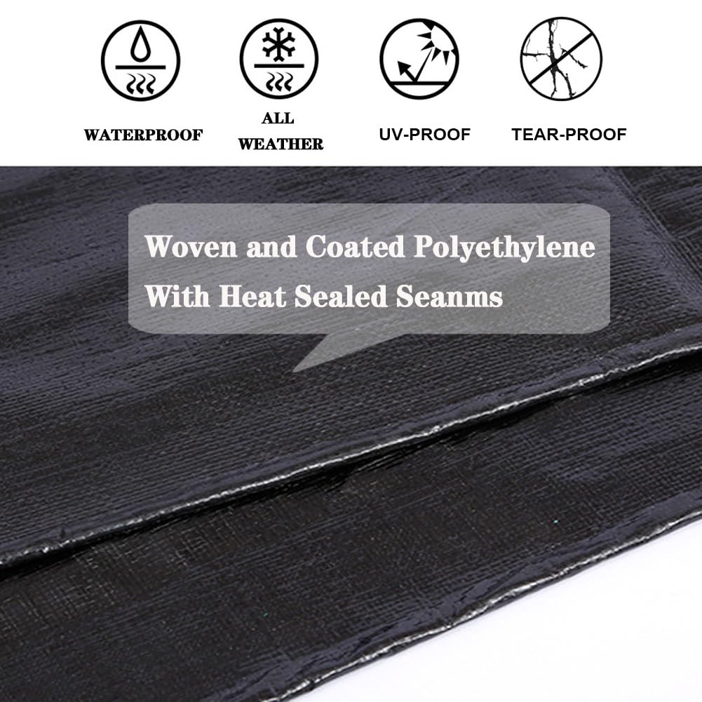 TEZONG tarp edge with reinforced corners for durability and long life