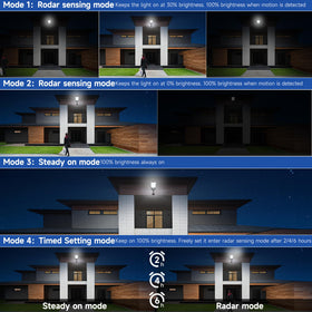 TFKK dusk-to-dawn 6500K light ensures clear visibility after dark