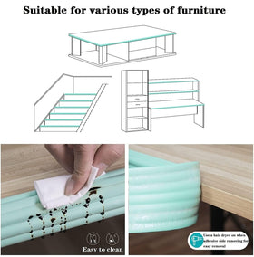 TFXXSJWY versatile ladder pads fit beds, desks, and cabinets safely.