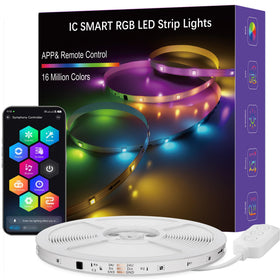 TFZBA LED strip lights color-changing mode for customizable room ambience.