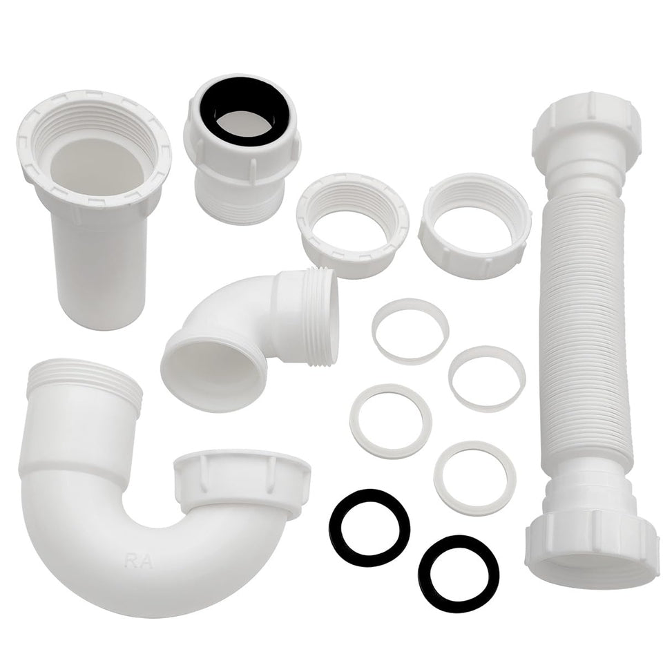 TGEOND P-Trap kit front view shows universal compatibility for various sinks