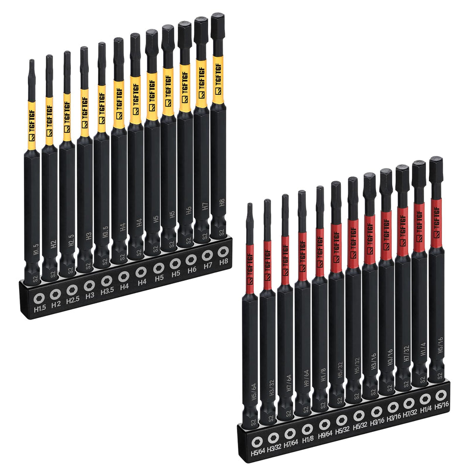 TGFTGF impact hex head bits for 4inch drills provide precise alignment