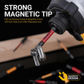 TGFTGF 1/4-inch hex shank bits fit compatible drivers