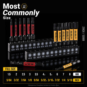 TGFTGF S2 steel precision bits for durable performance under tough screwdriving