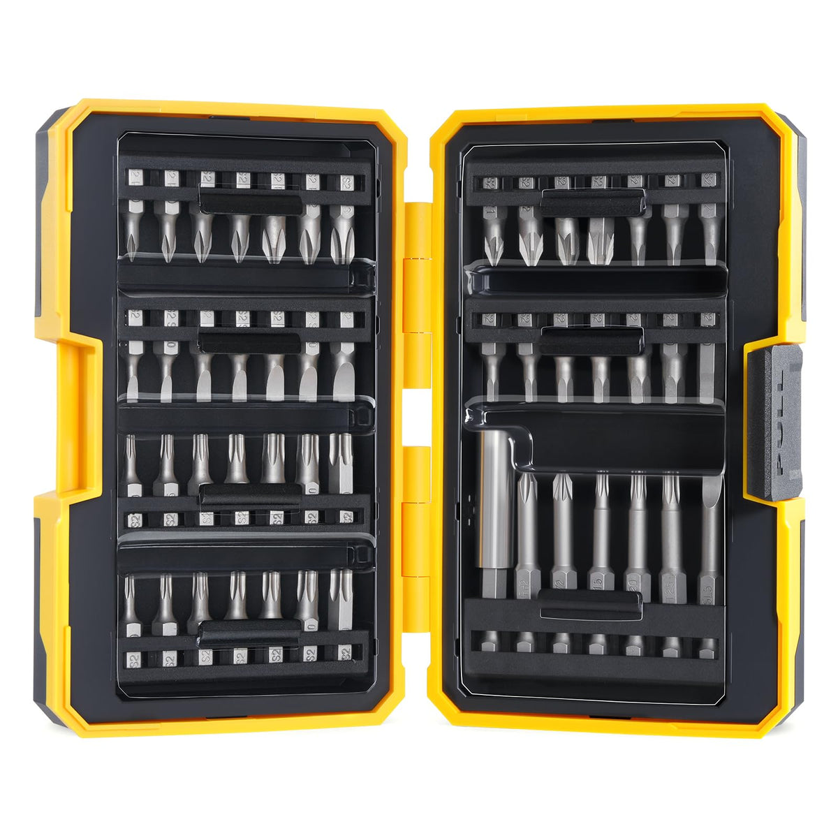 TGFTGF S2 steel bit-set tray keeps bits organized for quick access