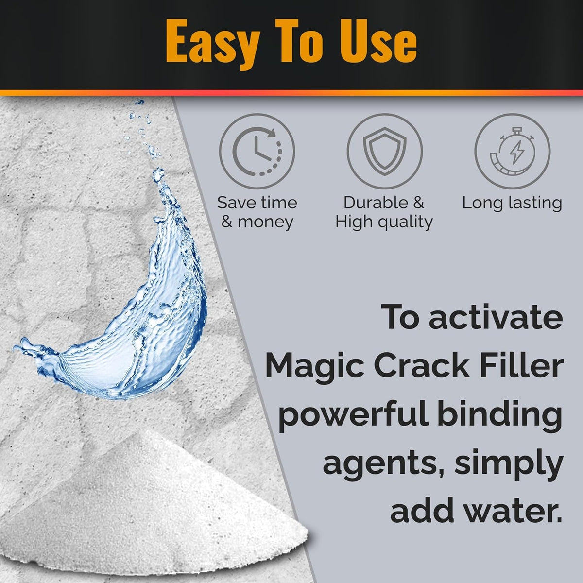 Tharos Magic Crack Filler proudly made in the USA.