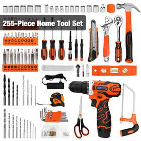 Thatool 12V cordless drill with LED work light improves precision in dark spaces.
