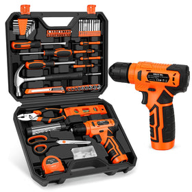 Thatool 139-piece tool set case view for fast, organized home repairs.