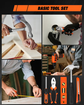 Thatool drill in use on a small woodworking project.