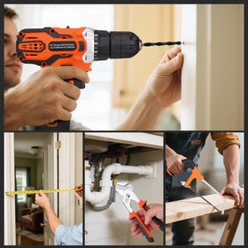Thatool ergonomic drill handle minimizes fatigue during extended DIY sessions.