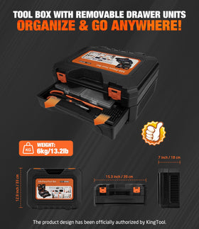Thatool 1/4 and 3/8-inch sockets support versatile hardware.