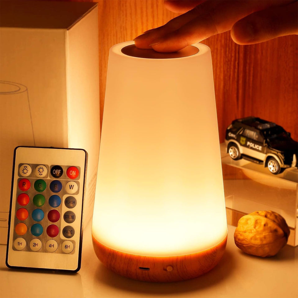 THAUSDAS Night Light with 360° touch control for quick ambient changes