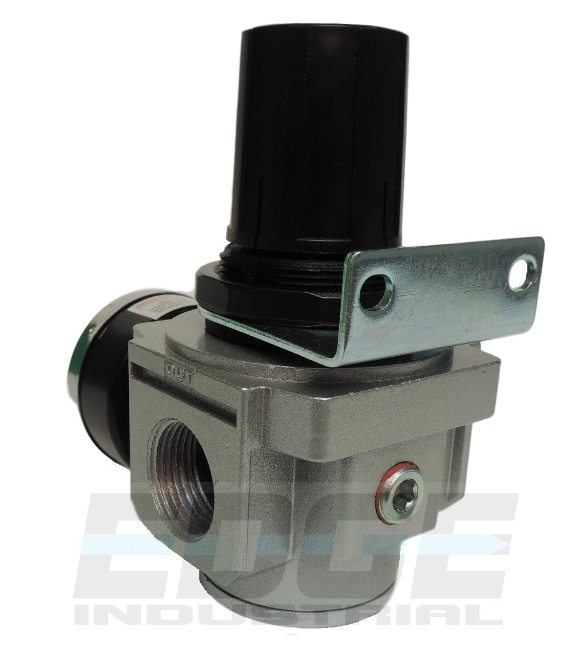THB inline regulator assembly with wall bracket ready for easy mounting.